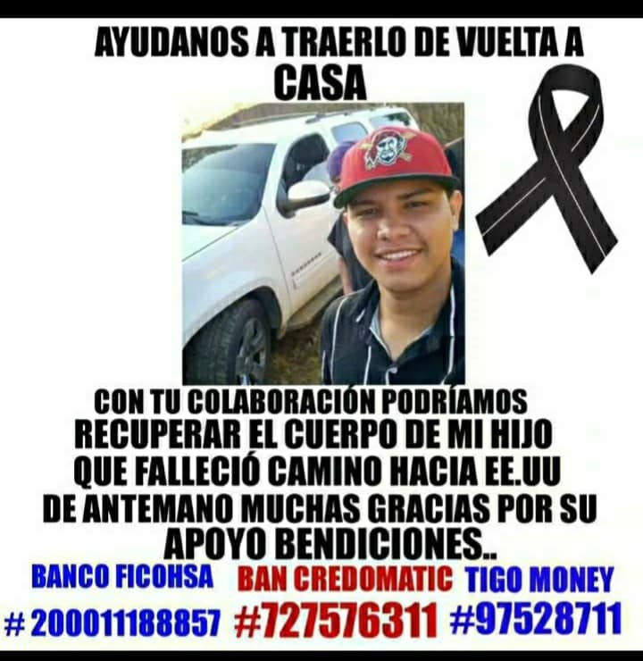 Repatriación de hondureño