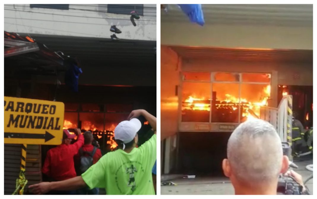 Incendio en La Mundial