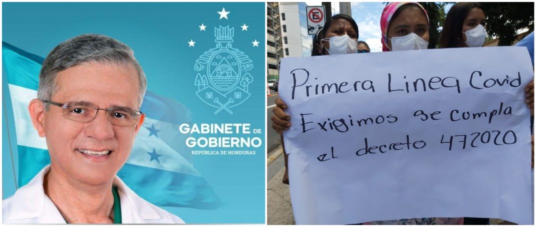 Piden sacar al ministro de salud