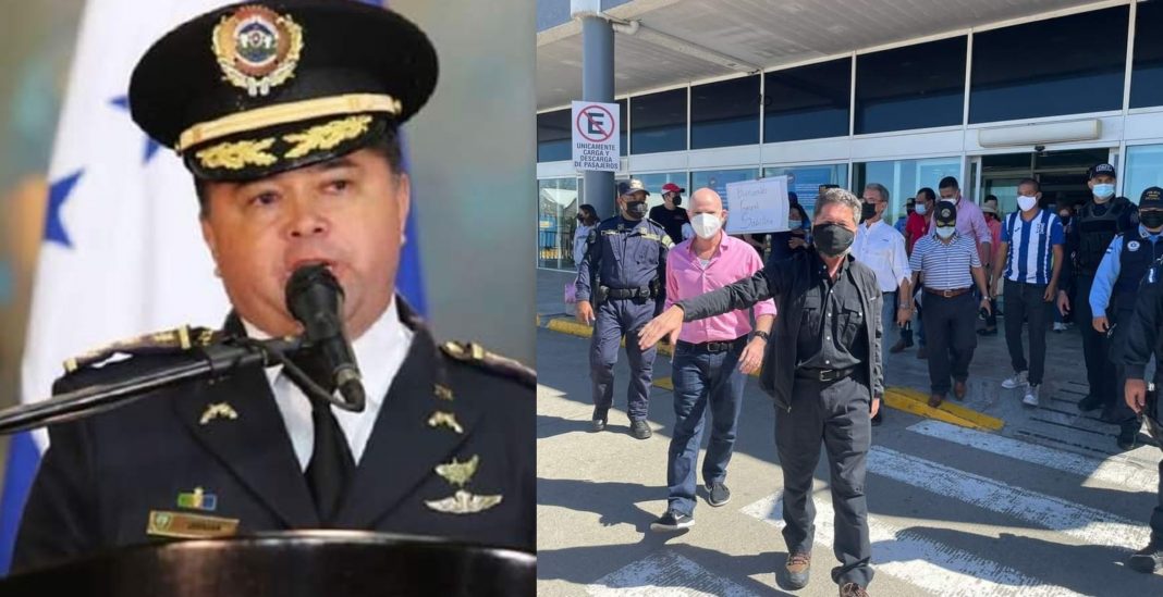 Ramón Sabillón llega Honduras
