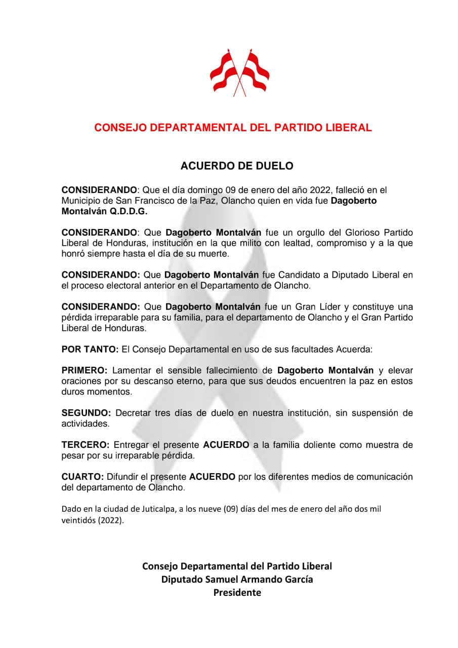 Acuerdo de duelo