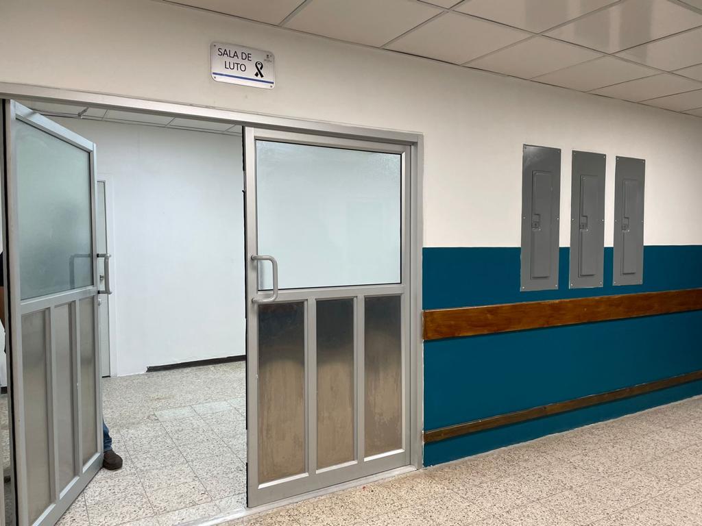 remodelación morgue Hospital Escuela