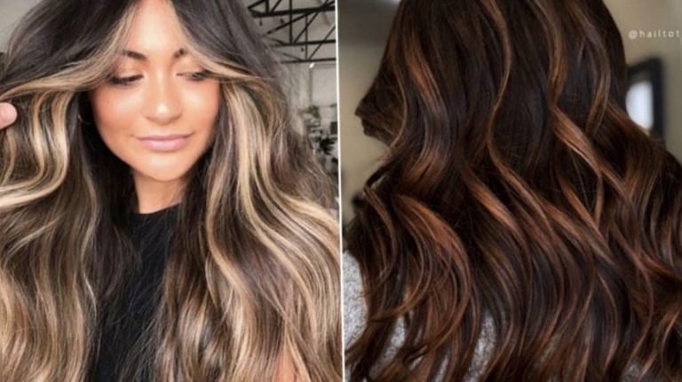 Mechas para mujeres morenas