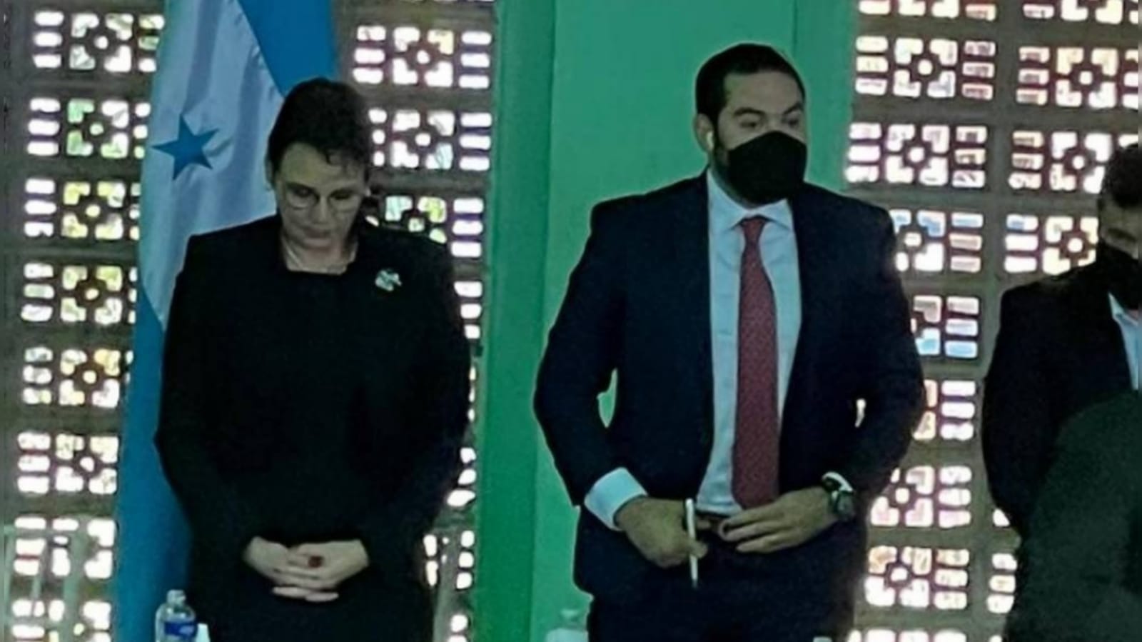 Juramentación de Jorge Cálix