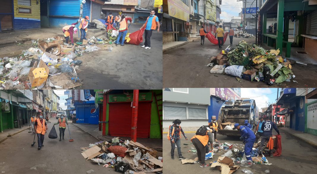 Basura en la capital