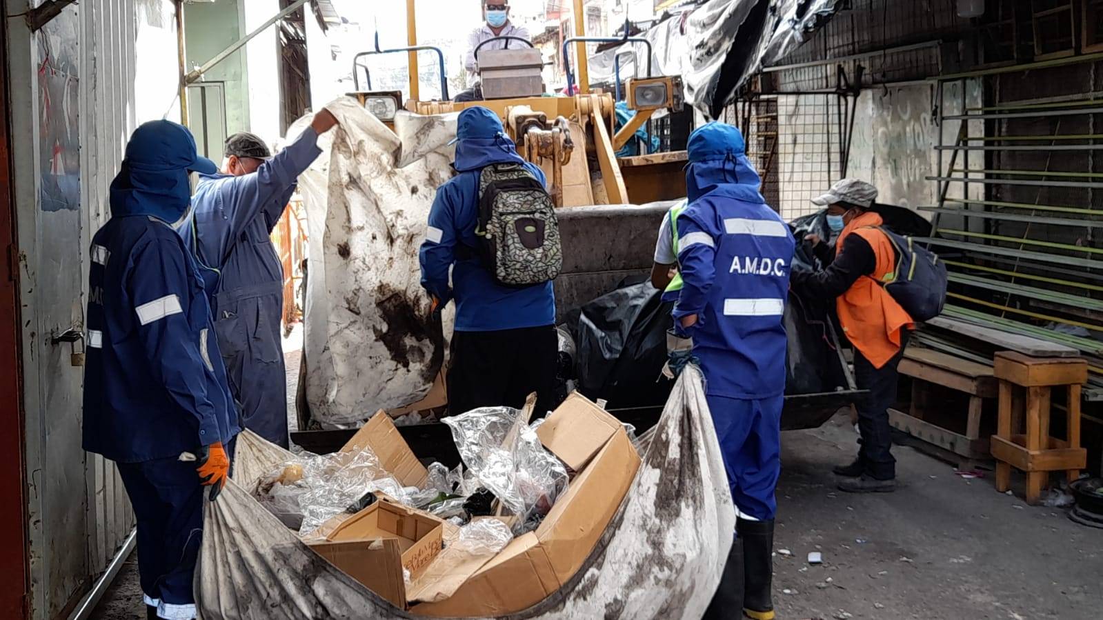 basura en TGU