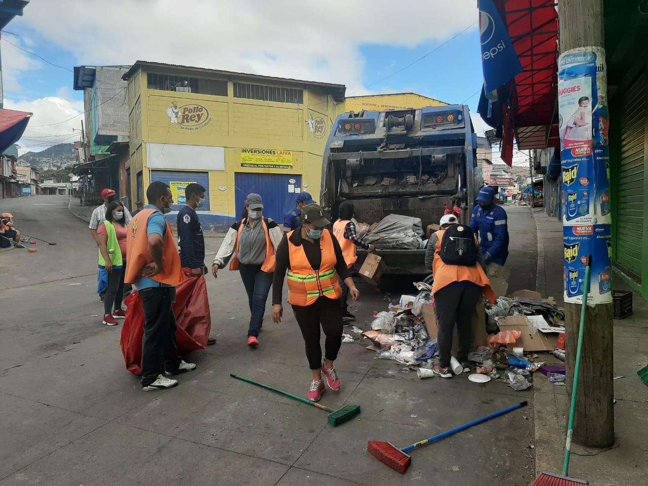 basura en la capital