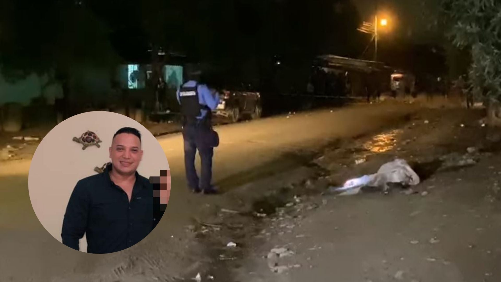 Foto en vida de la víctima.