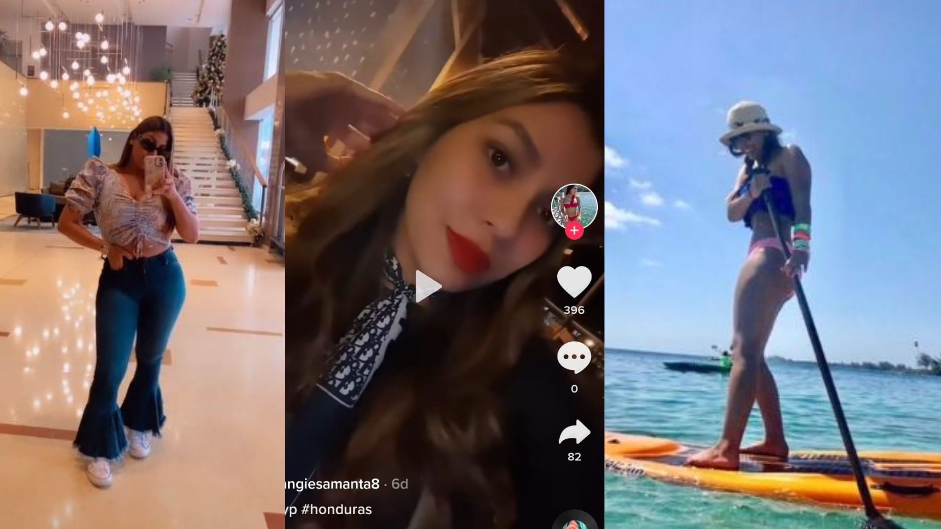 Tiktok de Angie Peña