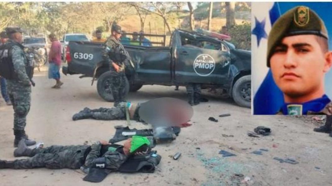 militar muerto en olancho