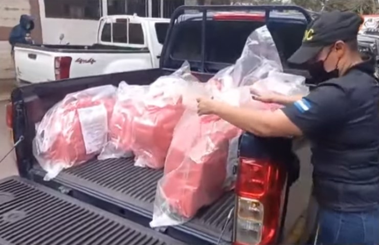 Traslado de droga hacia Morgue capitalina