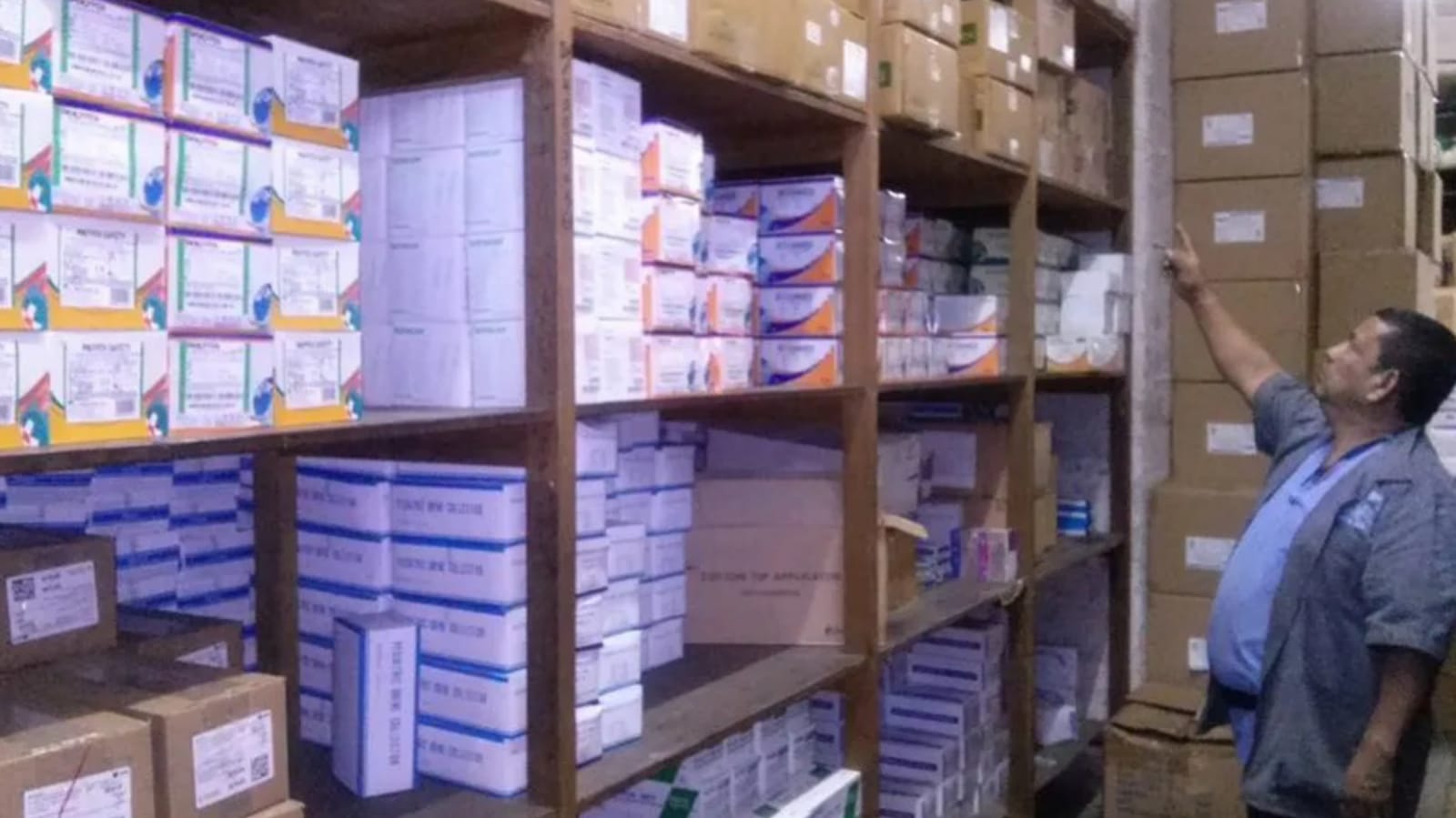 Almacén de medicamentos de la Sesal