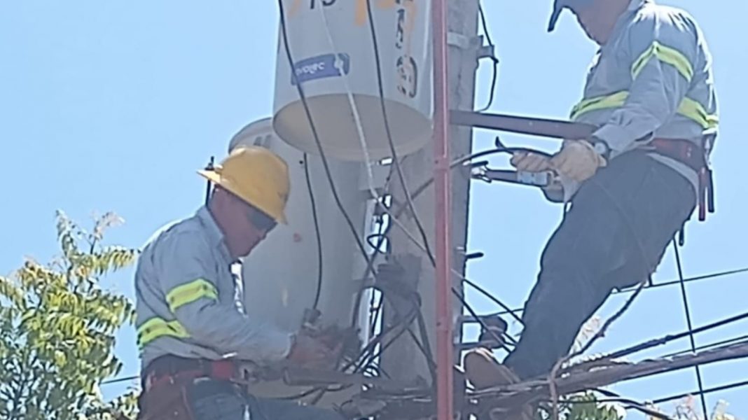 Cortes de energía lunes 21 de febrero