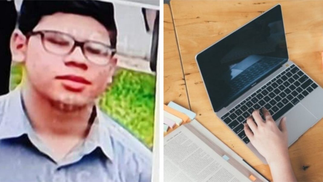 joven se suicida por una clase Olancho