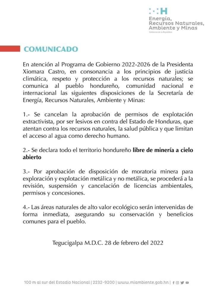 Comunicado