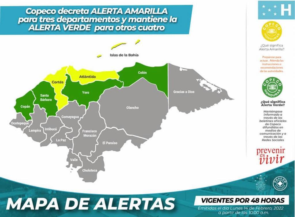 Clima lunes 14 de febrero