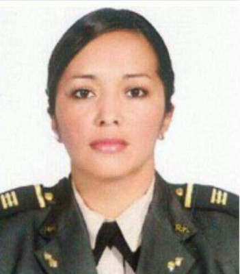 Patricia Valladares era la edecán de la hermana de JOH, Hilda Hernández.