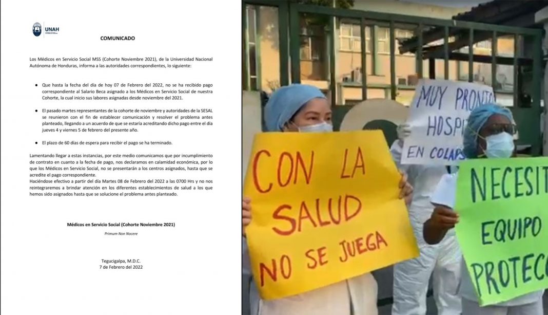 médicos en servicio social pago