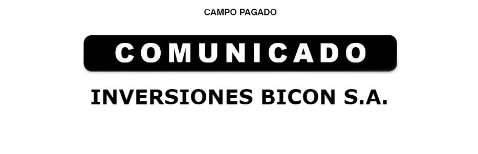 inversiones bicon sa