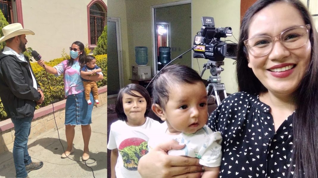 Lina Laínez madre y periodista