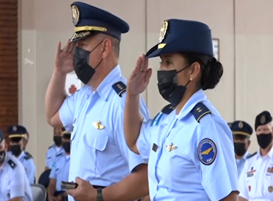 primera mujer al mando de Base Aérea