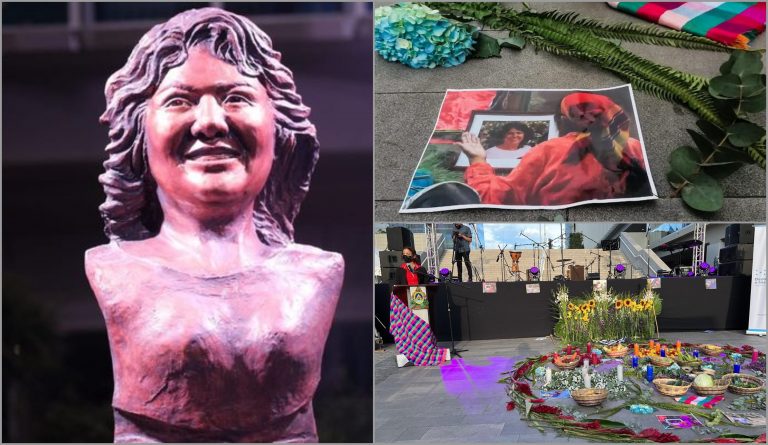 homenaje a Berta Cáceres
