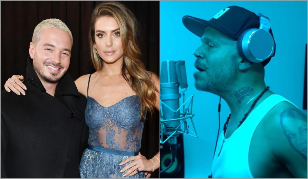 pareja de j balvin a residente