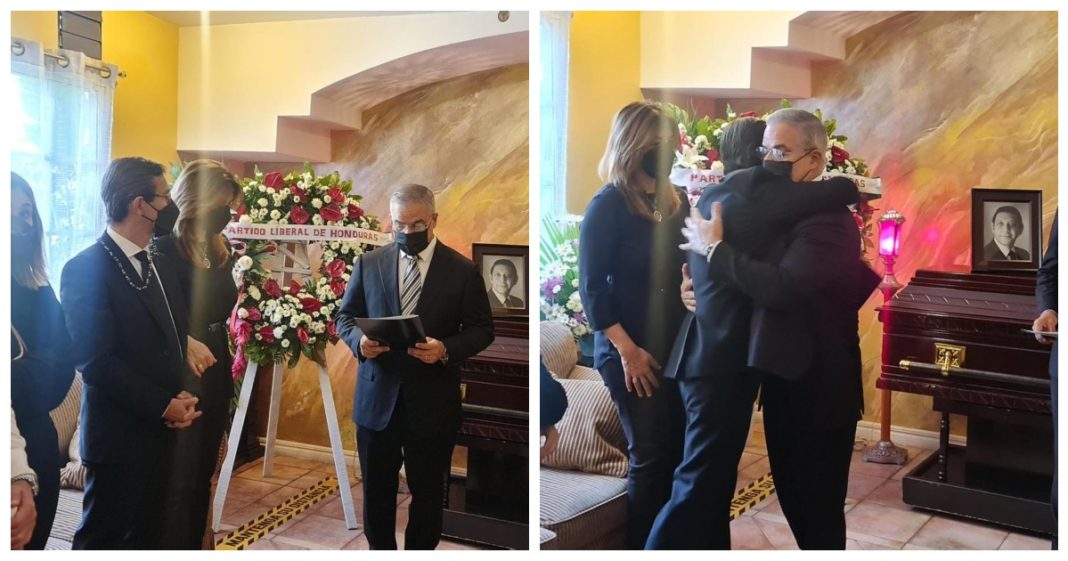 Enrique Ortéz palabras funeral padre