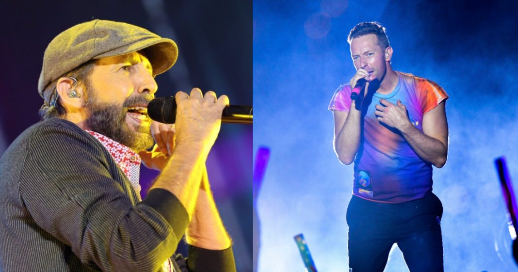 Coldplay toca tema de Juan Luis Guerra