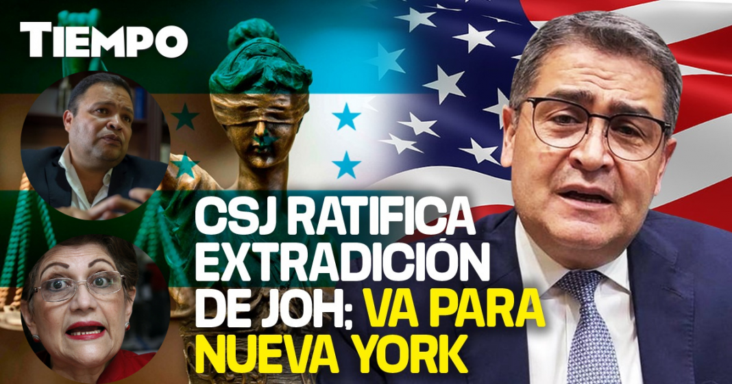 Reacciones sobre extradición de JOH