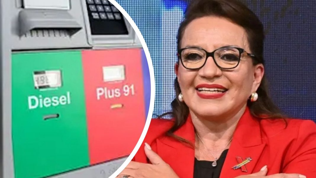 Xiomara Castro Finanzas diesel