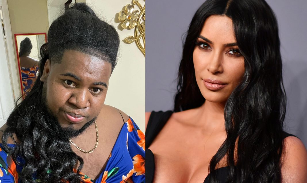 La More imita Kim Kardashian