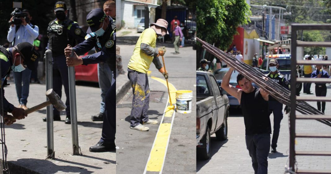 AMDC despeja calles Hato de Enmedio