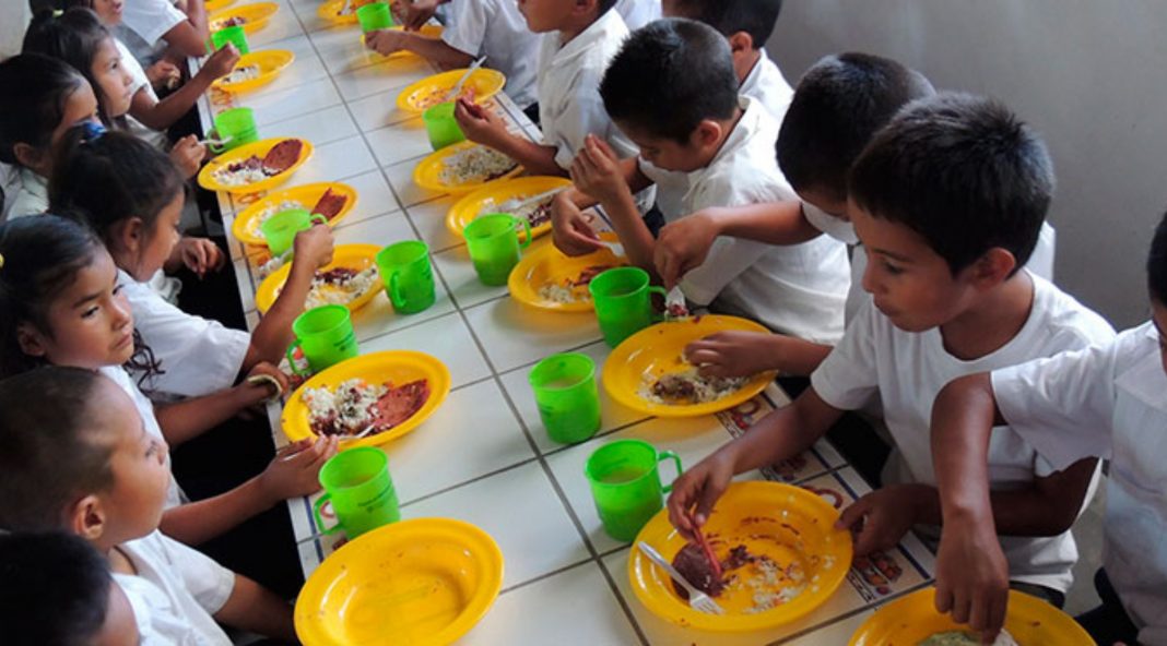 Reactivación de la merienda escolar Honduras