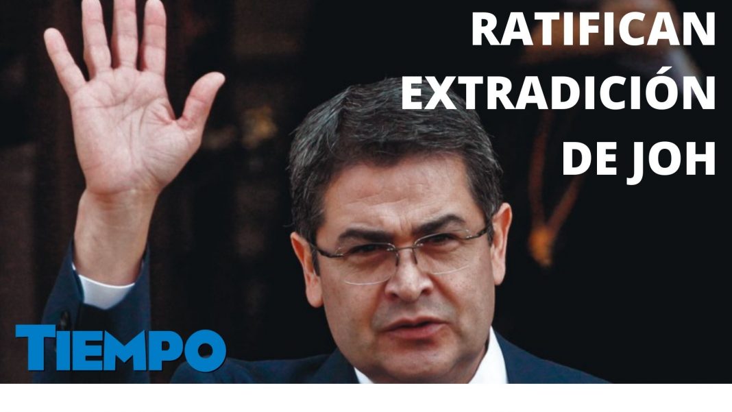 Ratifican extradición de JOH