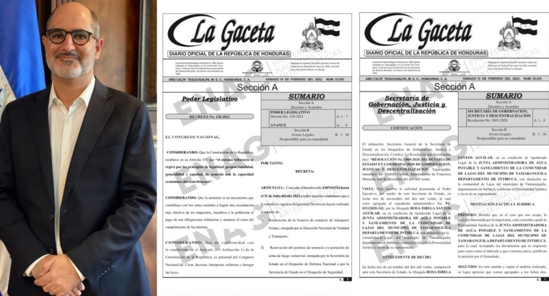 Publican decreto equivocado La Gaceta