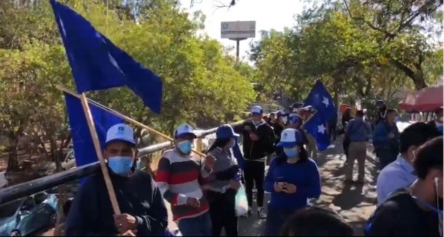 Simpatizantes del PN 