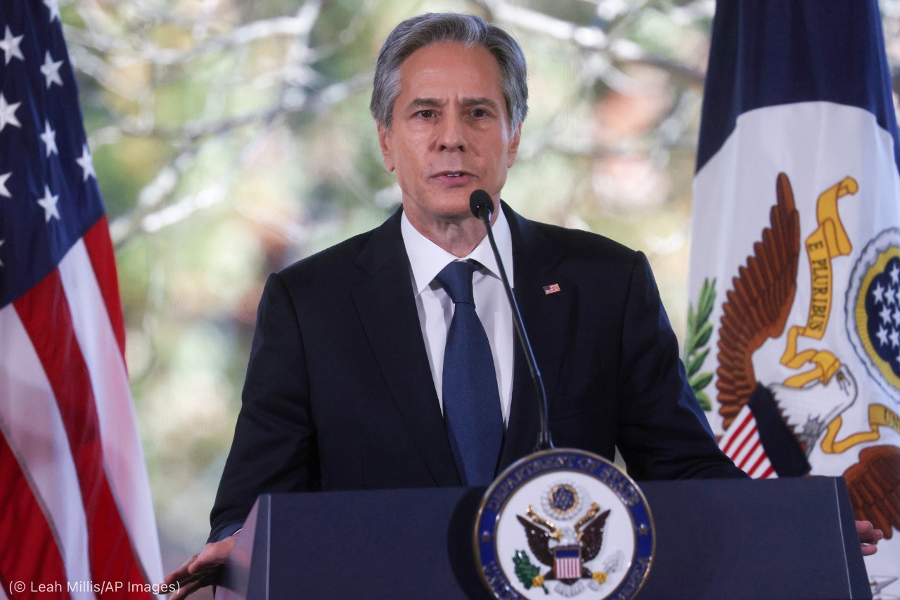 El secretario de Estado, Antony Blinken.