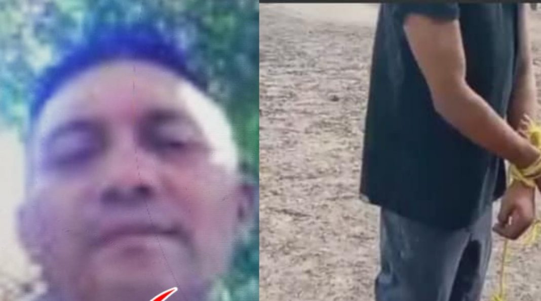 Hombres ahorcados Choluteca