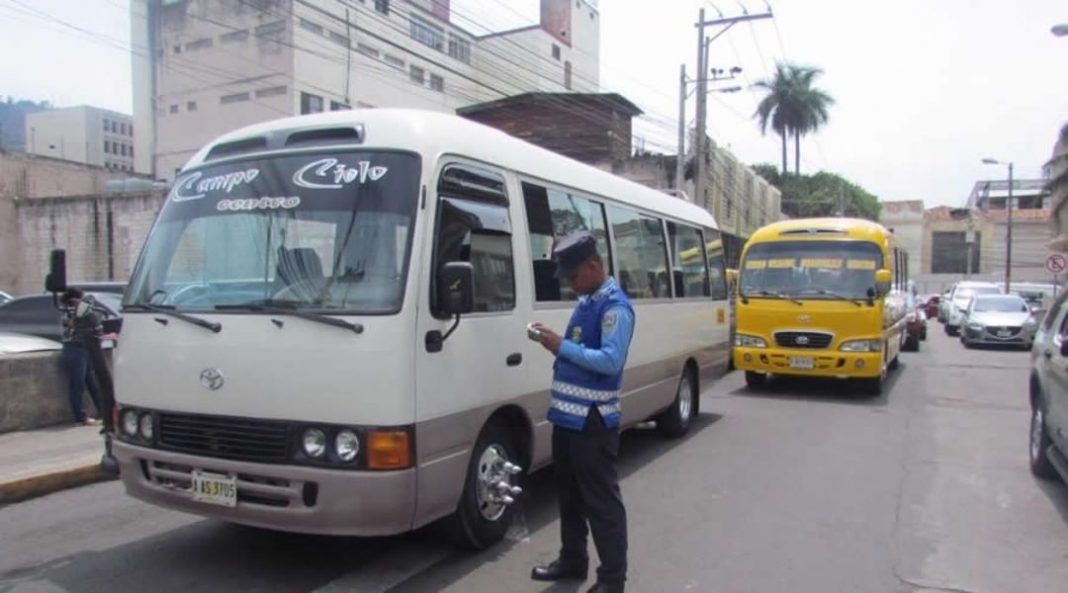 buses de la Campo Cielo