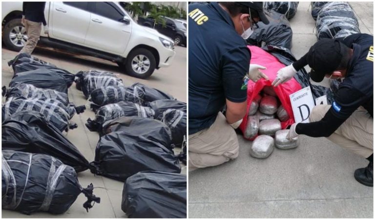Hombres capturados con droga en Yoro