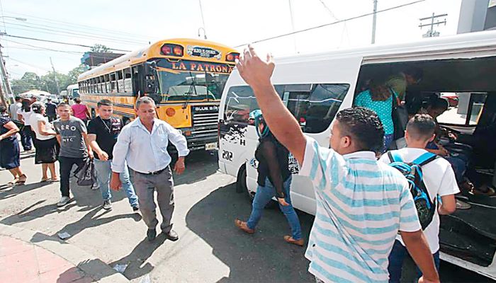 dirigente transporte atención extorsión