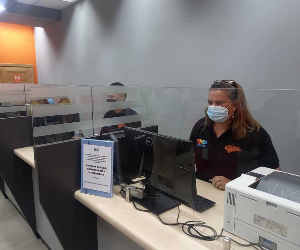 oficinas auxiliares del RNP en SPS