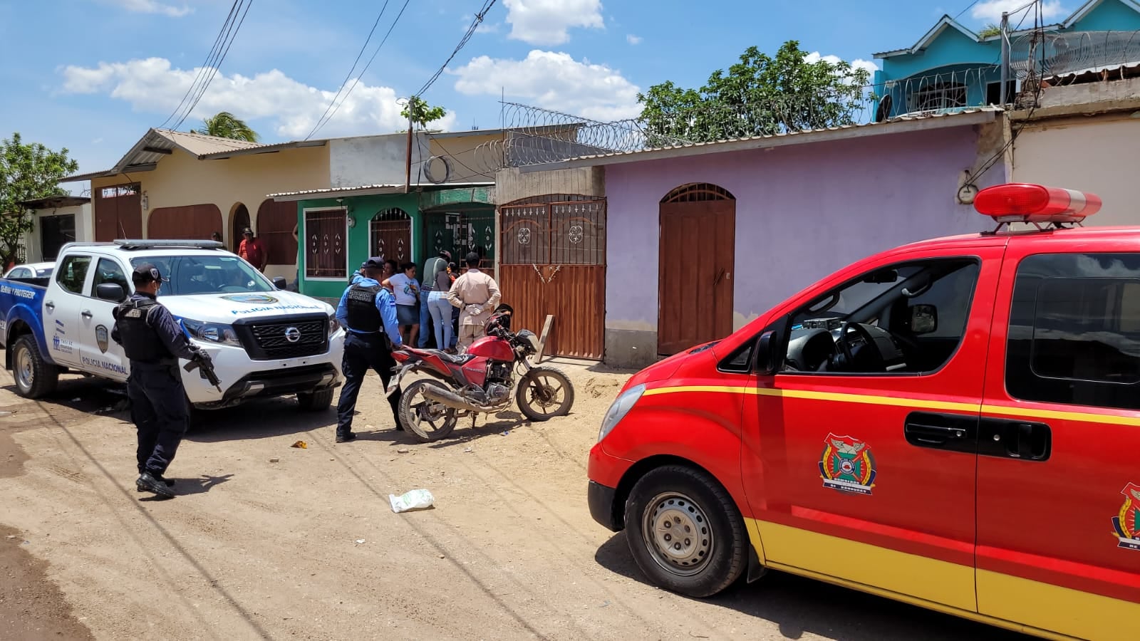 acribillan mujer en Olancho