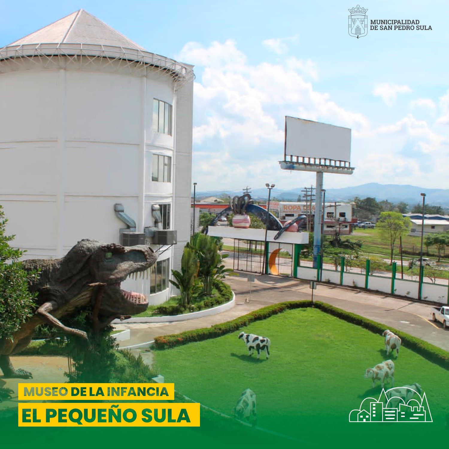Durante la recepción se presentó un video del Museo Para la Infancia El Pequeño Sula, donde dieron a conocer desde su inicio y hasta la fecha.