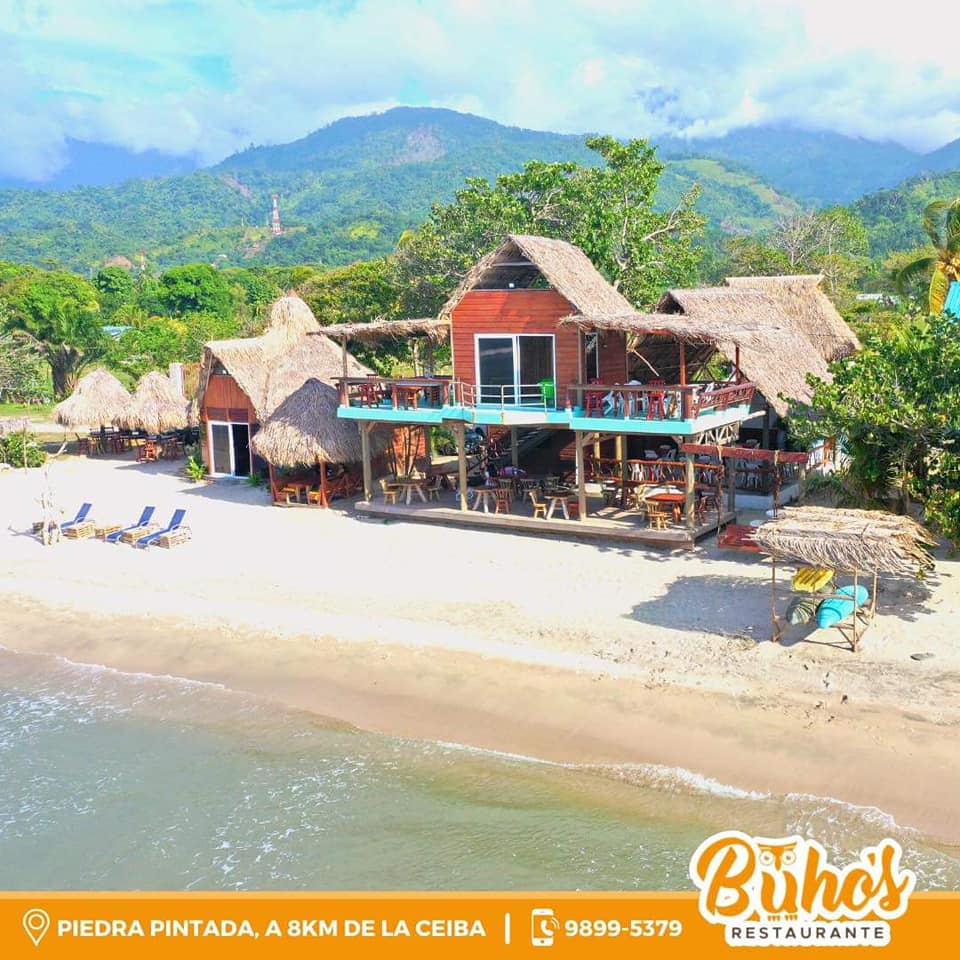 Restaurante del que era propietario la víctima en La Ceiba.