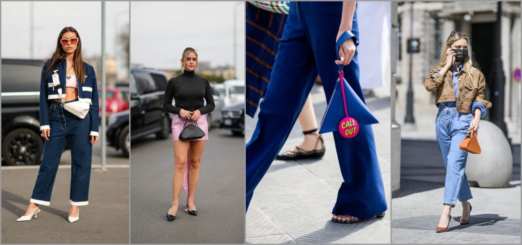 tendencia de bolsos triangulares