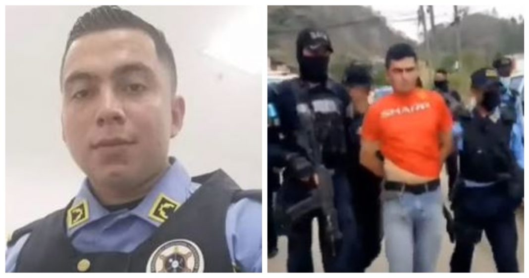 capturan policía activo el paraíso