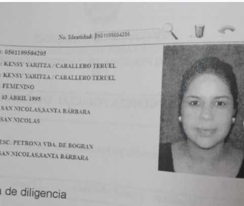 mujer detenida. 