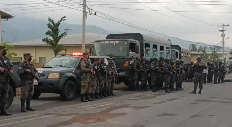 blindan fronteras en Honduras